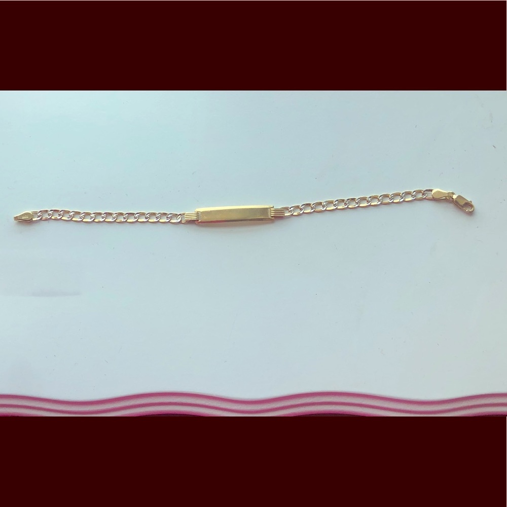 bracelet for children gold 14k